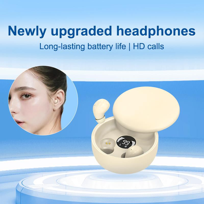 Mini Invisible Headphones Bluetooth 5.4 True Wireless In-Ear Earphones Sport Audio Earbud Audifonos Bluetooth Wireless Headphones Noise Cancelling Headphones Gamingheadset