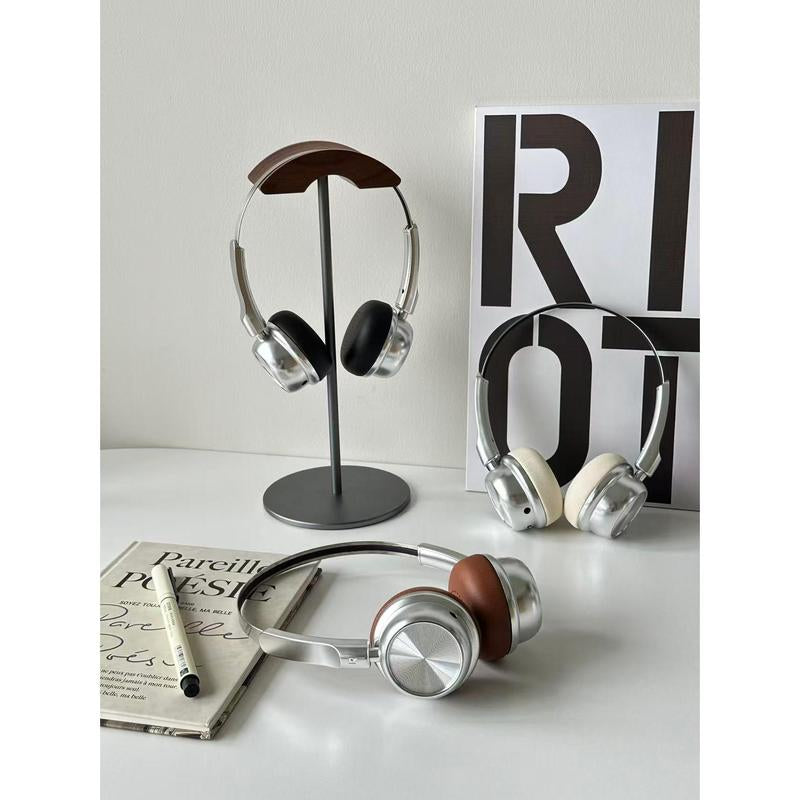 Noise Cancelling Headphone Vintage Revival Over-Ear Headphones - Steampunk Chrome Accents & Modern Bluetooth 5.4, All-Day Battery Wireless Overear Headset , Dark Academic Fashion Statemen Audio Audio Technica Music Lovers Gift Multi-Platform Gaming Gym