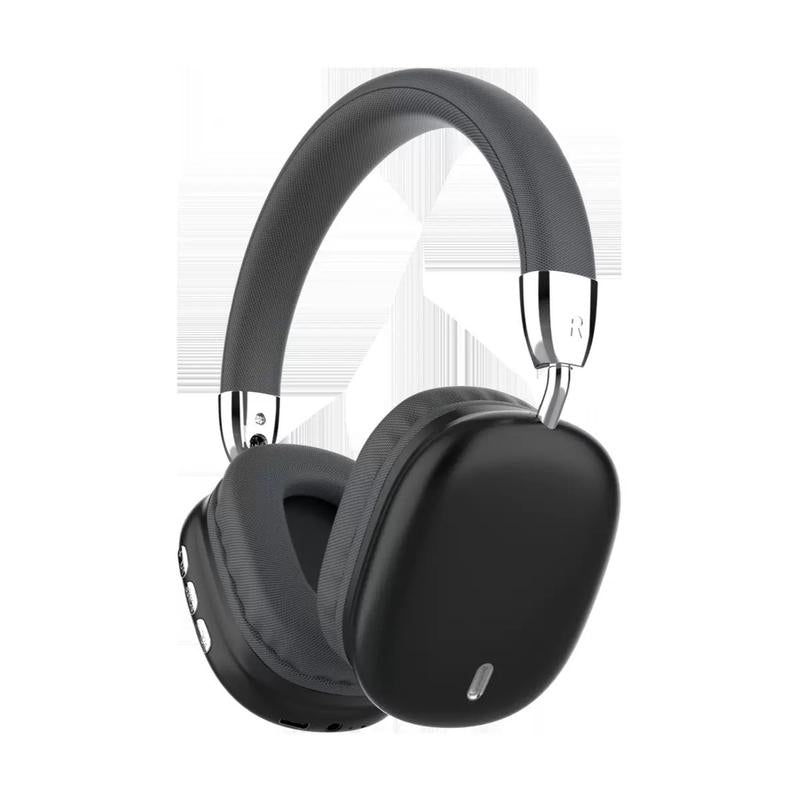 Wireless Bluetooth Headphones with High-Resolution Audio, Foldable and Lightweight Design, Deep Bass, Long-Lasting Earphones, Immersive Bass, USB-C Charging Port, Hifi Stereo, for Work, Gaming, Sports