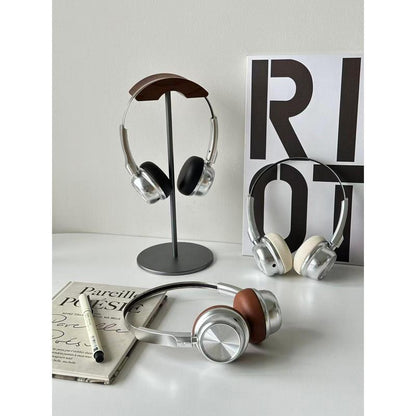 Noise Cancelling Headphone Vintage Revival Over-Ear Headphones - Steampunk Chrome Accents & Modern Bluetooth 5.4, All-Day Battery Wireless Overear Headset , Dark Academic Fashion Statemen Audio Audio Technica Music Lovers Gift Multi-Platform Gaming Gym